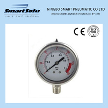 2.5" Vibration Proof Stainless Steel Seismic Pressure Gauge